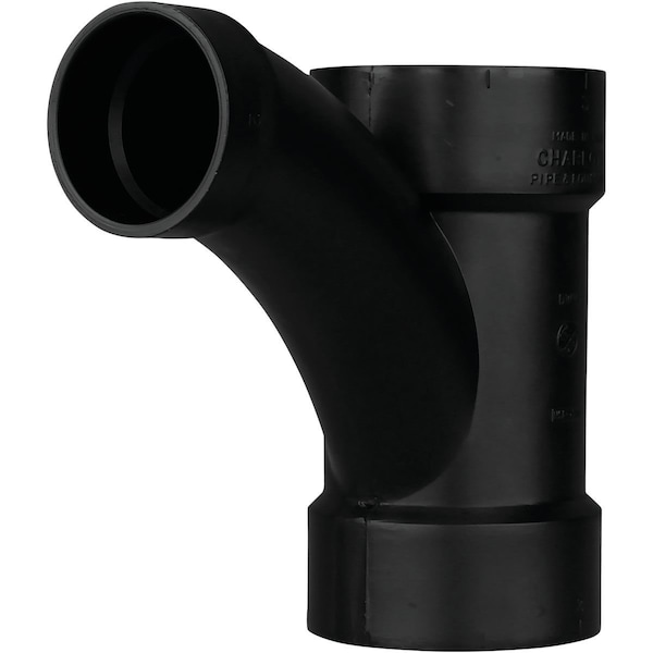 Charlotte Pipe And Foundry 3 x 3 x 2 In. Hub x Hub x Hub Reducing Long Turn ABS Wye ABS 00502 1400HA - main
